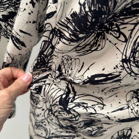 Lafayette 148 New York Stanton Slim Ankle Pant & Blouse in Delft 16-18 - Picture 11 of 16